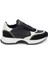 Siyah Deri Kadın Sneaker - K25I1AY68035-A23 3