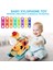 Bebek Ksilofon Müzikli Oyuncaklar 5 In 1 Müzikli Oyuncak Seti Yapı Taşları ile Bebek Müzik Oyuncak Işıklar ve Ses ile Çocuk Oyuncakları (Yurt Dışından) 3