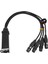 RJ45 Cat5 Ekranlı Kablo 4 Kanal 3-Pin Xlr Dişi Konnektörler Sahne Stüdyosu Için Çoklu Ağ Alıcı Kablosu (Yurt Dışından) 2