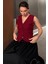 Bordo Kadın Yelek MG2332 4