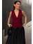 Bordo Kadın Yelek MG2332 2