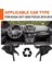 Araba Direksiyon Simidi Sol Taraf Çok Işlevli Anahtar Düğmesi Montajı GJ5T-14K147BA Ford Kuga 2017-2020 Focus 2015-2019 (Yurt Dışından) 4