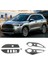 Araba Cam Anahtarı Paneli Kapağı Cam Kaldırma Kontrol Trim Sticker Toyota Corolla Cross 2020 Lhd Karbon Fiber (Yurt Dışından) 2