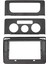 Volkswagen Caddy 2004-2010 Için Araba Çerçeve Fasya Adaptörü Android Radyo Gösterge Paneli Montaj Kiti (Yurt Dışından) 1