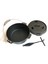 Döküm Tencere 10 Inch Dutch Oven Demir Döküm Kamp Tenceresi 25 cm 8
