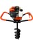 Orac ED520 Toprak Burgu Makinası 15 cm Burgulu 4