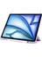 Apple iPad Air 13inç M2/M3 Kılıf PU Deri Smart Standlı Case A2898 A2899 A2900 5