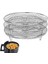 Üç Istiflenebilir Kurutucu Rafı Için Tüm 4.2qt - 5.8qt Hava Fritöz Aksesuarlarına Uygun (Yurt Dışından) 2