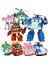 4 Adet Silverlit Robocar Anime Figürü Robot Çocuk Karikatür Oyuncaklar (Yurt Dışından) 1