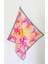 Pembe Panter Desenli Bandana Fular 70 cm x 70 cm 1
