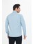 Erkek Mint Slim Fit Dar Kalıp Çift Cepli Pamuklu Kot Gömlek 4