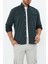 Erkek Neft Slim Fit Dar Kalıp Çift Cepli Pamuklu Kot Gömlek 3