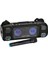 MV-7001 Vhf El Mikrofonlu Usb-Sd-Bluetooth Işıklı 40 W Taşınabilir Şarjlı Seyyar Anfi 2