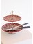 Corallo 2 Katlı Kek Pasta Servisi Kırmızı 13X11X11 2
