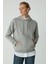 Modest Abelıa Kadın Pamuklu Içi Polarlı Yumuşacık Kalın Kumaşlı Kapüşonlu Örme Grimelanj Sweatshirt 1