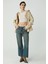 Modest Joyce Kadın Slim Fit Dar Kalıp Sıfır Kol Bisiklet Yaka Örme Crop Açık Gri Atlet 2