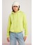 Modest Diane Kadın Içi Polarlı Yumuşacık Comfort Fit Kapüşonlu Yeşil Sweatshirt 5