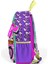 Minik Yuva Sırt Çantası Mor Pembe Bisikletli Kız Desenli Iki Bölmeli 23569 2