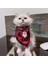 Kedi Köpek için Ayarlanabilir, Üçgen ve Kırmızı Yılbaşı Bandanası 2