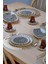 Leopar Wavy 27 Parça 6 Kişilik Pasta Servis Takımı 2