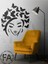 Kelebek Taçlı Kadın Duvar Stickerı 1