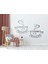Kahve Duvar Sticker - Kahve Duvar Sticker Dekoratif Odası Duvar Sticker Duvar Süsü 65 x 40 1