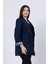 Leopar Desen Astarlı Oversize Trend Ceket 8609 3