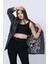 Leopar Desen Astarlı Oversize Trend Ceket 8609 2