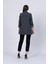 Leopar Desen Astarlı Oversize Trend Ceket 8609 5