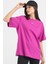 Sportswear Essential Loose Fit Short-Sleeve Bol Kesim Kadın Spor Tişört 4