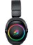 WBH44 Rgb Kablosuz 2.4g+Bt Siyah Oyuncu Kulaklığı 2