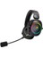 WBH44 Rgb Kablosuz 2.4g+Bt Siyah Oyuncu Kulaklığı 4