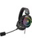 H44 Rgb Usb7.1 Siyah Profesyonel Oyuncu Kulaklığı 2