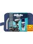 Mach3 Charcoal Makine ve 10 Tıraş Bıçağı Yedek - Charcoal Series Jel 200 ml - Çanta 2