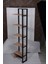 Kitaplık Raf Köşe Kitaplık Metal Kitaplık 5 Katlı Raf Kitaplık 185 x 45 x 20 1