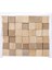 Ahşap Küp Bloklar 1,5 Cm3 / 48 Li Paket Naturel Doğal Renk 1