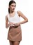 Regular Fit Tek Cep Detaylı Mini Şort Etek 2