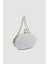 Inci Işlemeli Oval Abiye Clutch Çanta - Beyaz 2