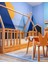 Doğal Ahşap Montessori Çocuk Karyola Çocuk Yatak 100X200 4
