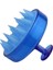 Blue2 Taşınabilir Silikon Şampuan Fırçası Yumuşak Saç Derisi Masaj Fırçası Saç Yıkama Tarak Duş Yıkama Banyo Fırçası Saç Bakımı Şekillendirici Aracı (Yurt Dışından) 1