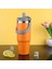 Vakumlu Termos, Paslanmaz Çelik 30 OZ/887 Ml, Orange 3