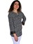 Kadın Leopar Desen Baskılı Viscon Bluz BGL-ST04281 3