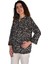 Kadın Leopar Desen Baskılı Viscon Bluz BGL-ST04281 5
