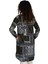 Kadın Uzun Pano Baskılı Desen Viscon Bluz BGL-ST04295 4