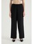 Straight Fit Siyah Pantolon 3
