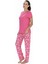 U.s Polo Assn. 20105 Kadın Kısa Kollu Bisiklet Yaka Pijama Takımı-Fuşya 2