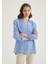 Keten Karışımlı Popover Bluz 2