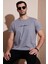 Pamuklu Slim Fit Bisiklet Yaka T Shirt Erkek T Shirt 541WIND 1