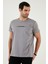 Pamuklu Slim Fit Bisiklet Yaka T Shirt Erkek T Shirt 541WIND 4
