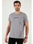 Pamuklu Slim Fit Bisiklet Yaka T Shirt Erkek T Shirt 541WIND 5